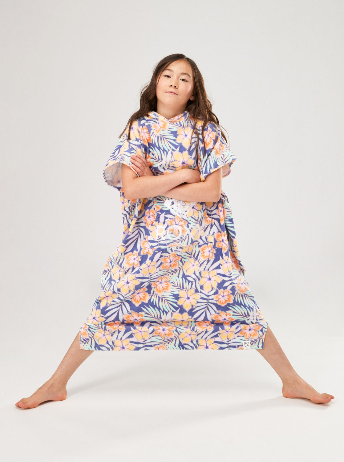 Roxy Girls Stay Magical Poncho Towel Marlin Funky Palm