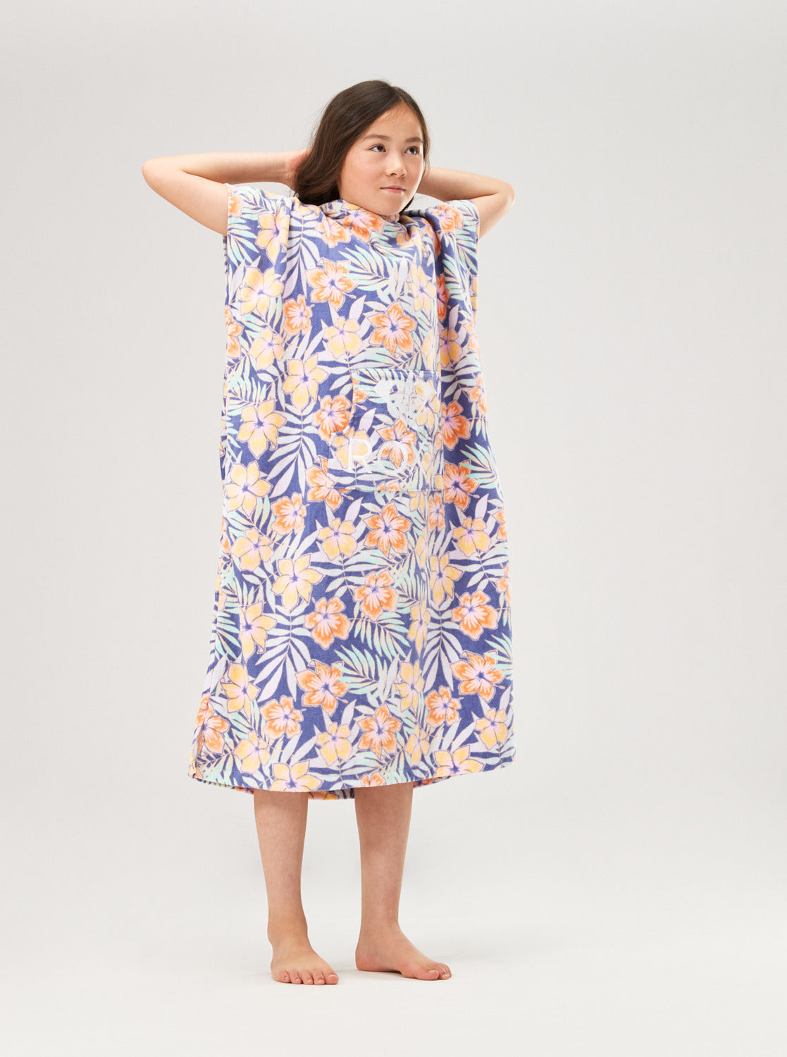 Roxy Girls Stay Magical Poncho Towel Marlin Funky Palm