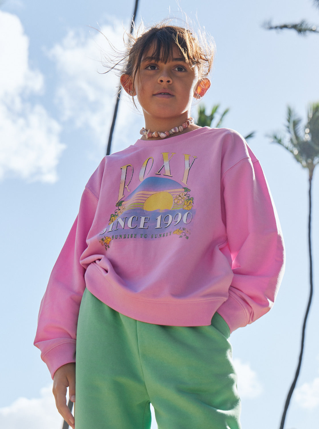 Girls 4-16 Morning Hike Pullover Sweatshirt