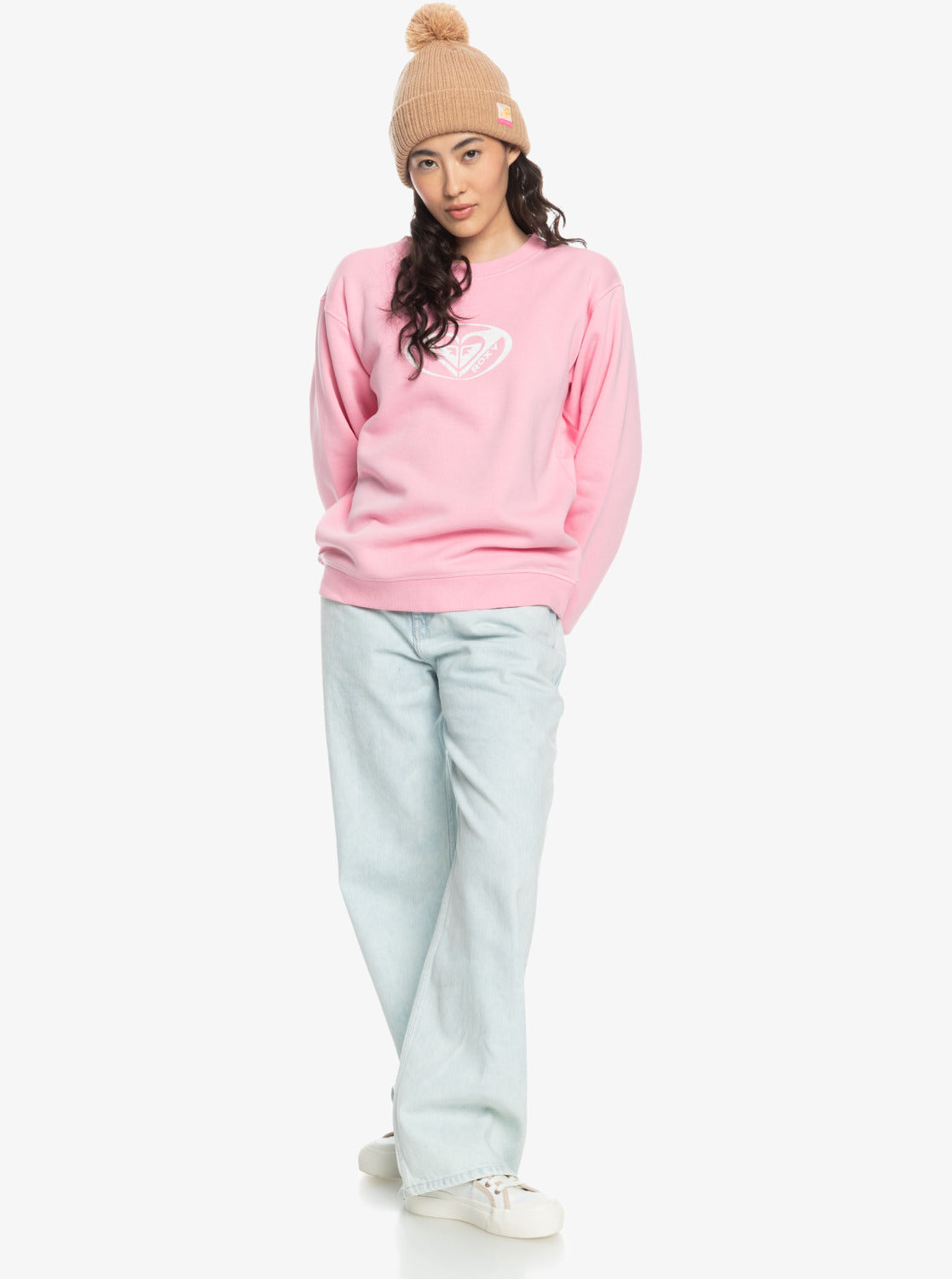 Womens Surf Stoked Pullover Sweatshirt