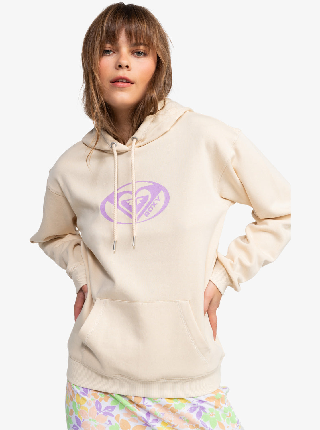 Womens Surf Stoked Pullover Hoodie
