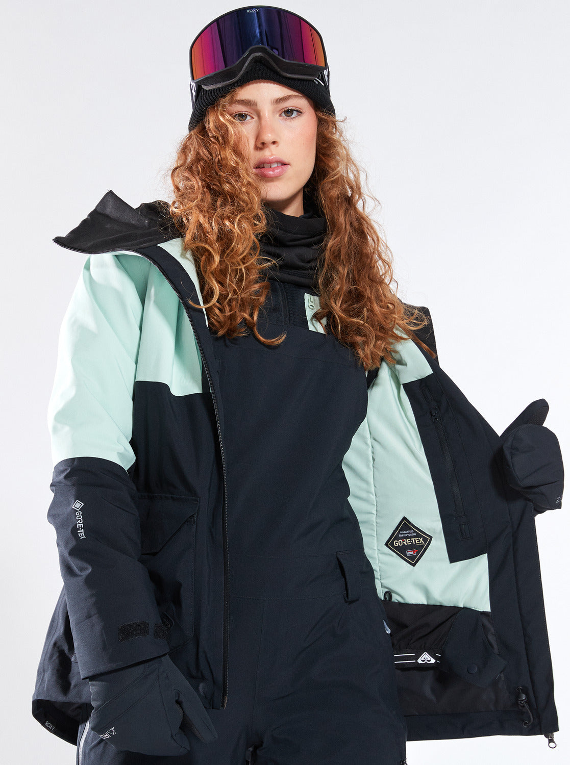 Womens GORE-TEX Stretch Purelines Technical Snow Jacket