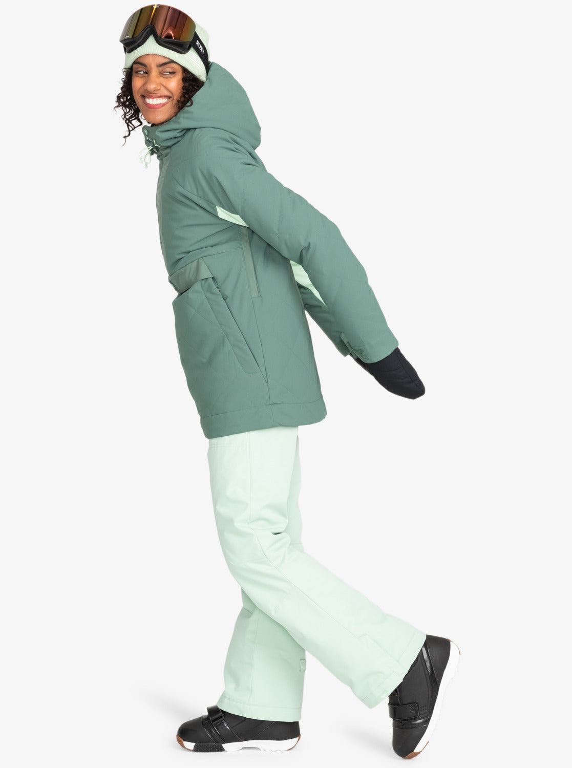 Womens Radiant Lines Overhead Technical Snow Jacket