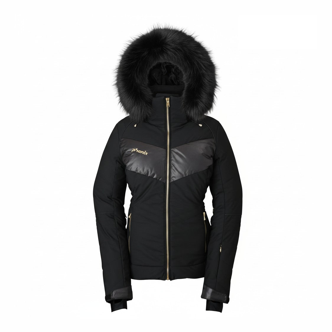 Futurism Stitch Fur Ski Jacket