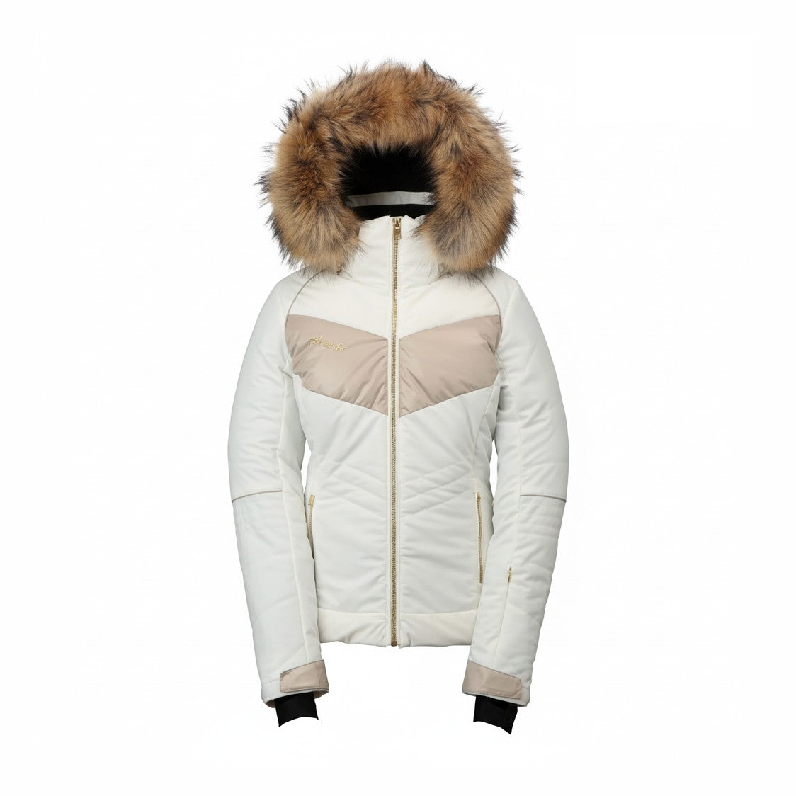 Futurism Stitch Fur Ski Jacket