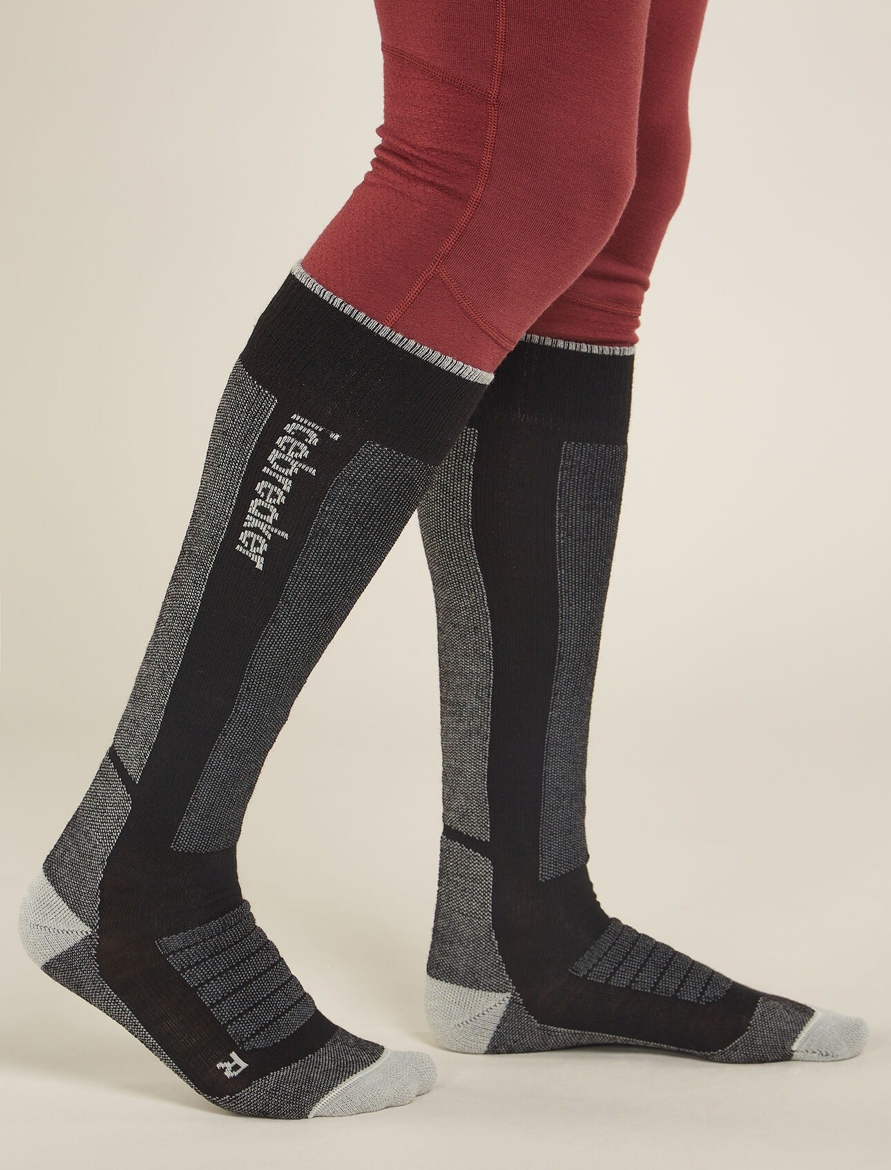 Merino Ski+ Medium Over the Calf Socks