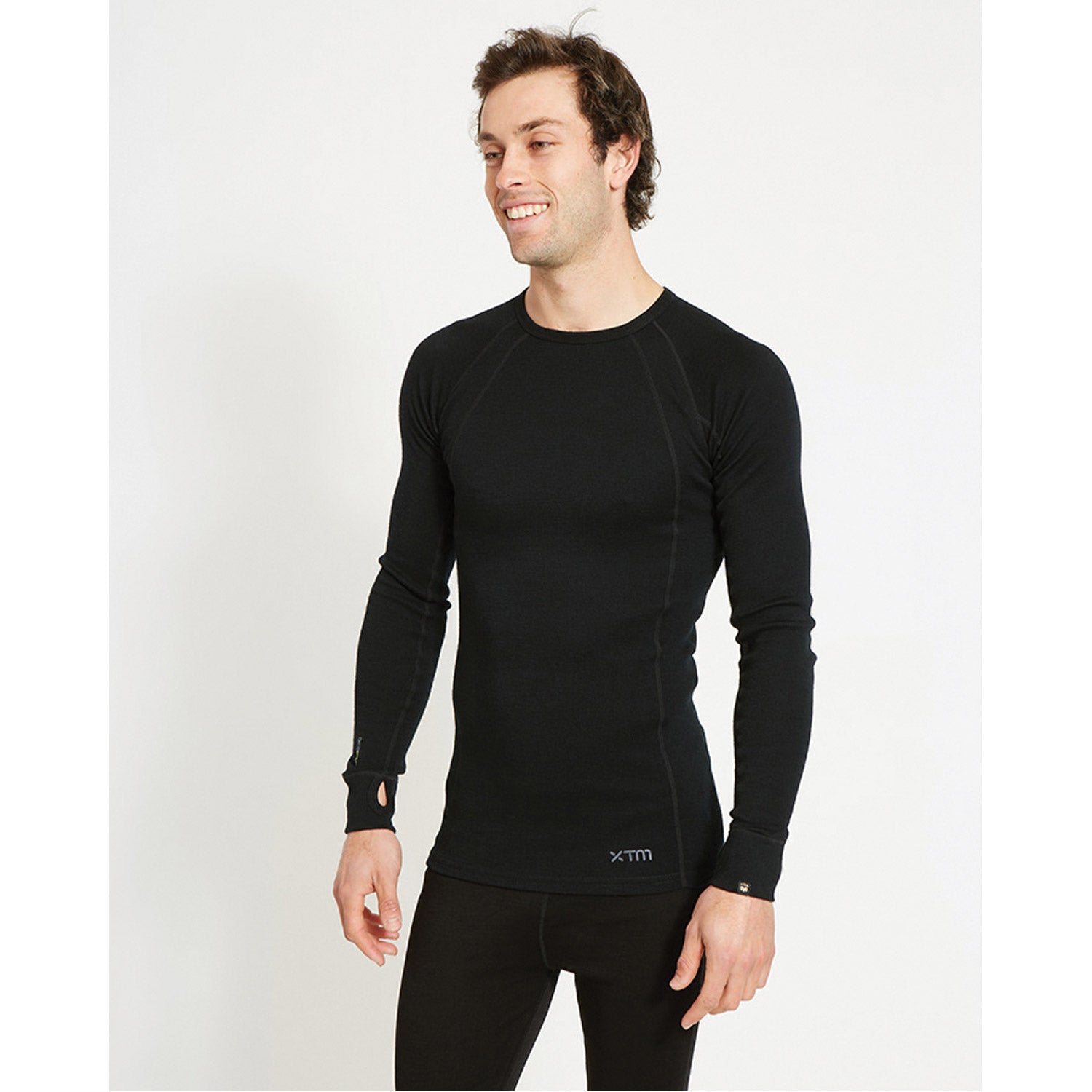 Mens Merino Wool Thermal Top