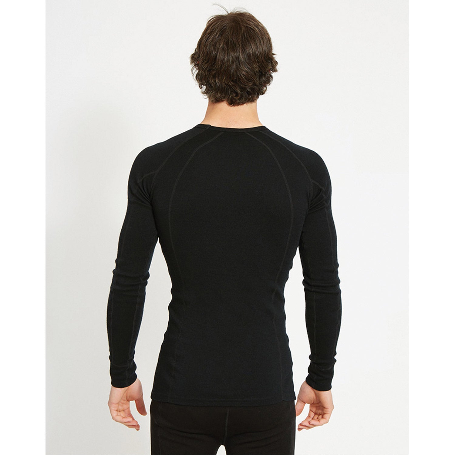 Plus Size Merino 230 Wool Unisex Long Sleeve Thermal Top