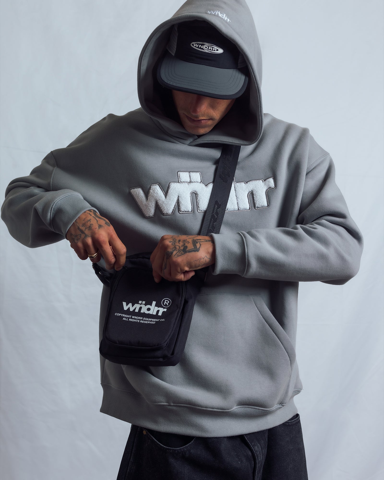 Offcut Side Bag - Black