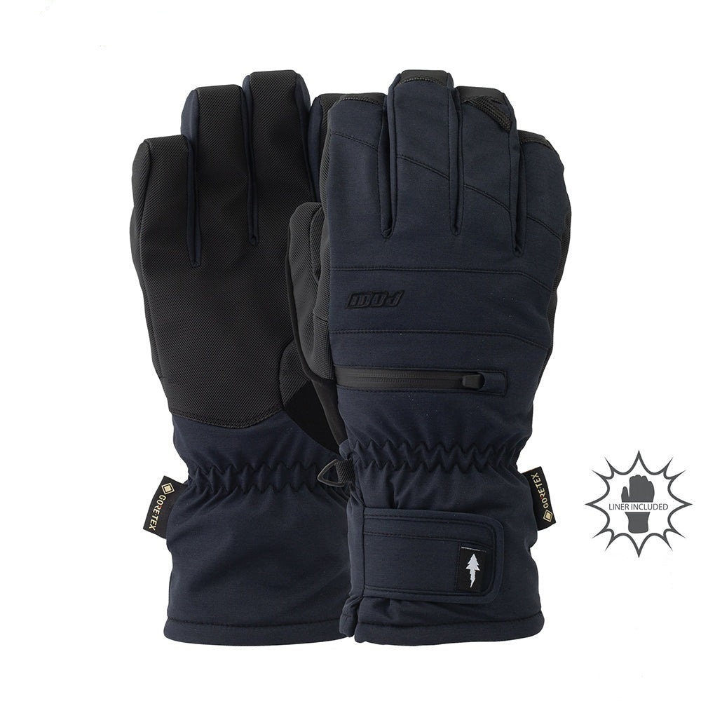 POW Wayback GTX Short Glove +Warm Black