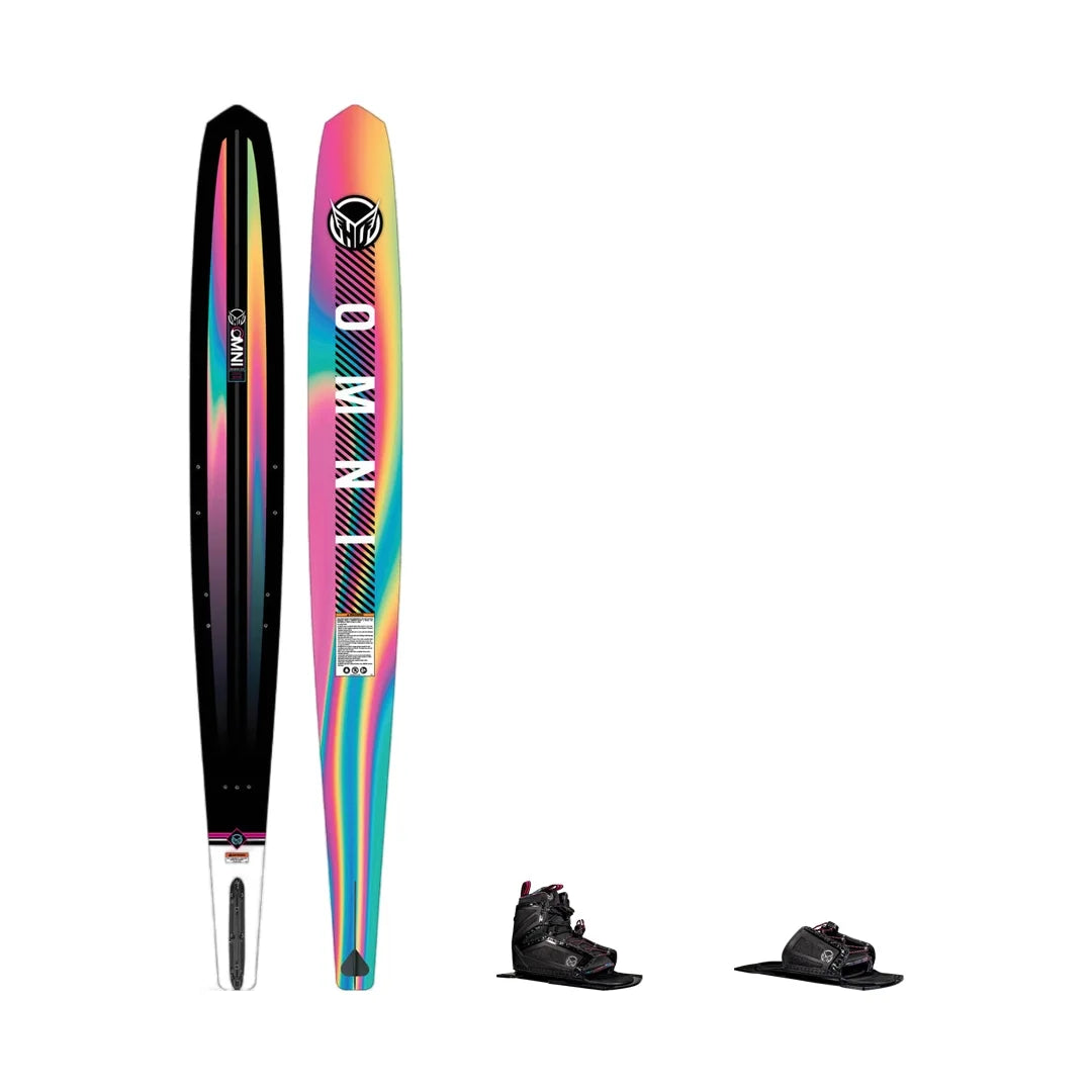 Omni Women's Slalom Ski Women's Stance 110 Boot Package