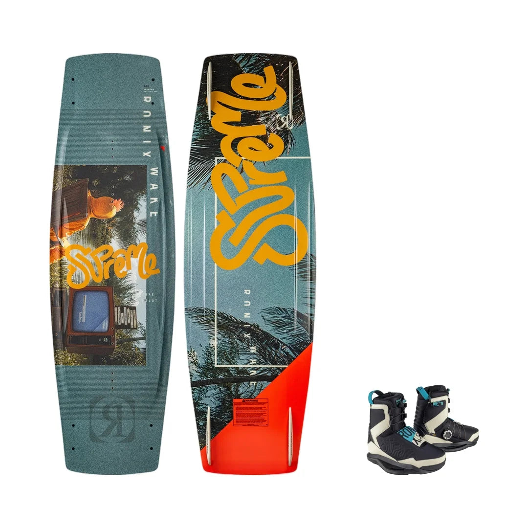 Supreme Wakeboard w/ Supreme Boa Boot Package