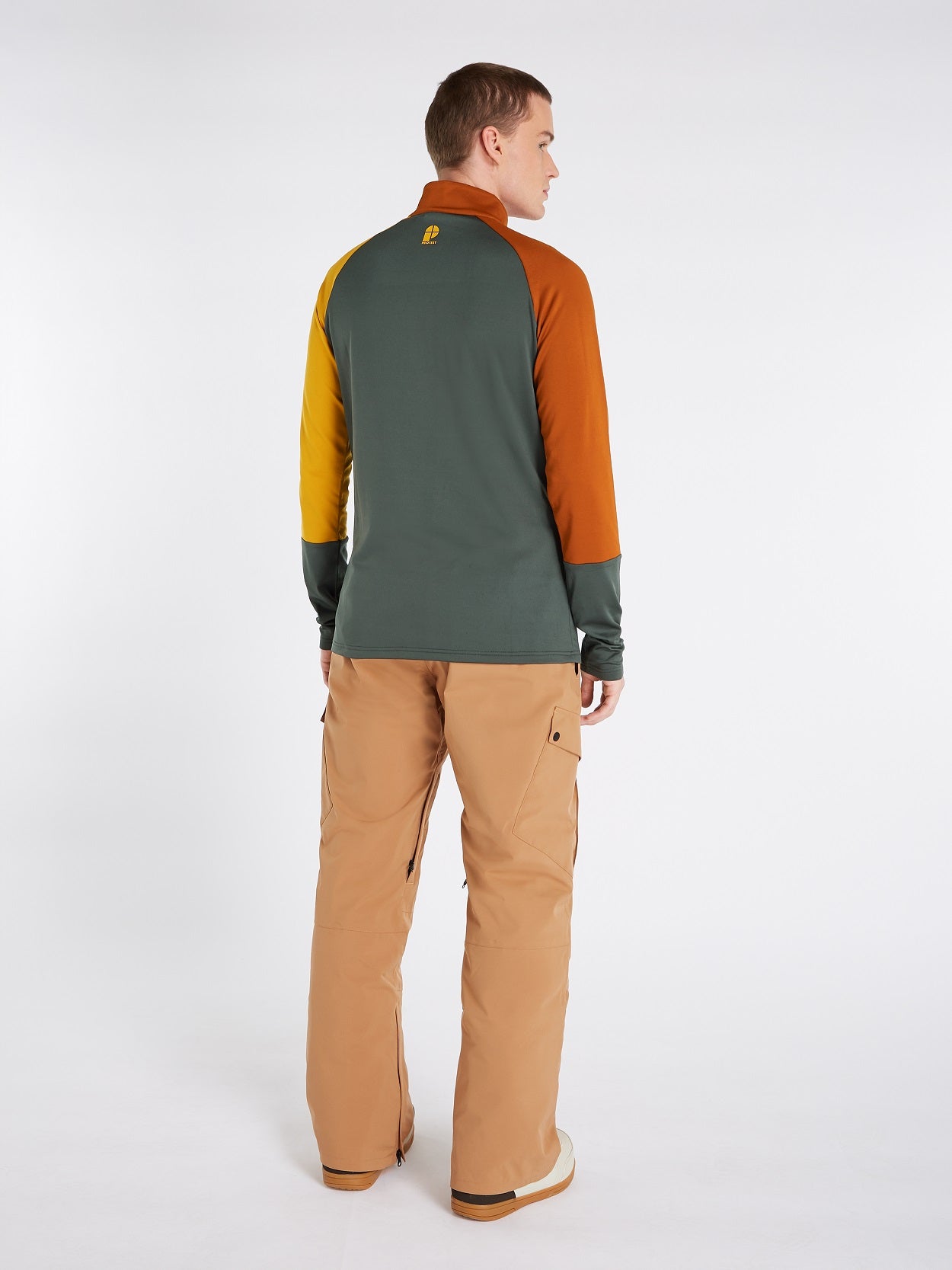 Protest Holdme 1/4 Zip Top Skivvy Hunter Green
