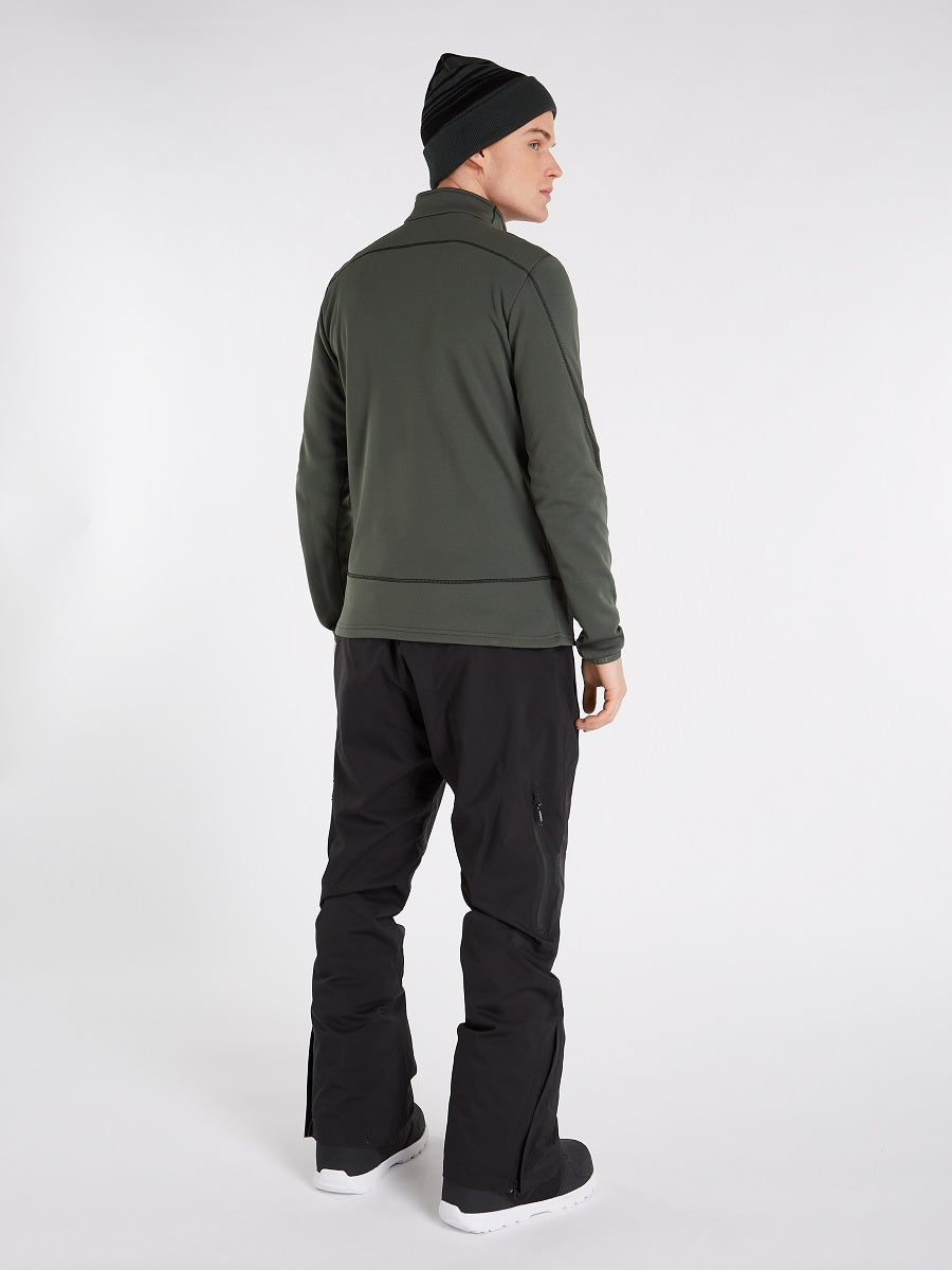 Protest Humans 1/4 Zip Top Skivvy Hunter Green