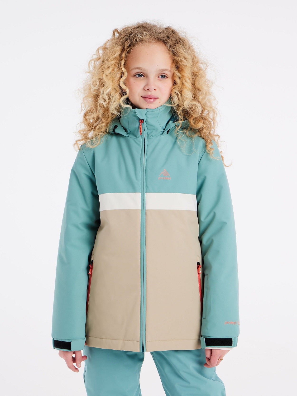Protest Lusoy Jr Jacket Crocodile Green