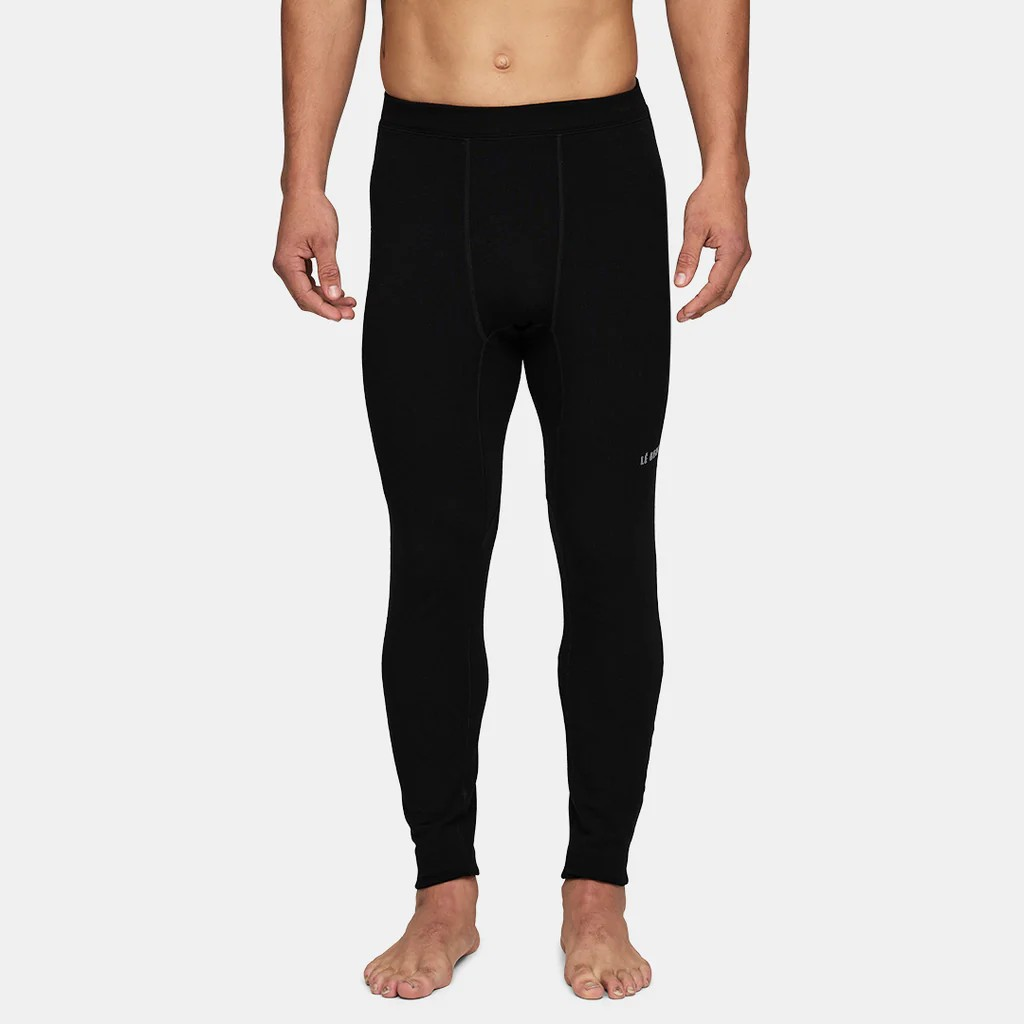 Mens Heavyweight Grid Fleece Bottom Base Layer
