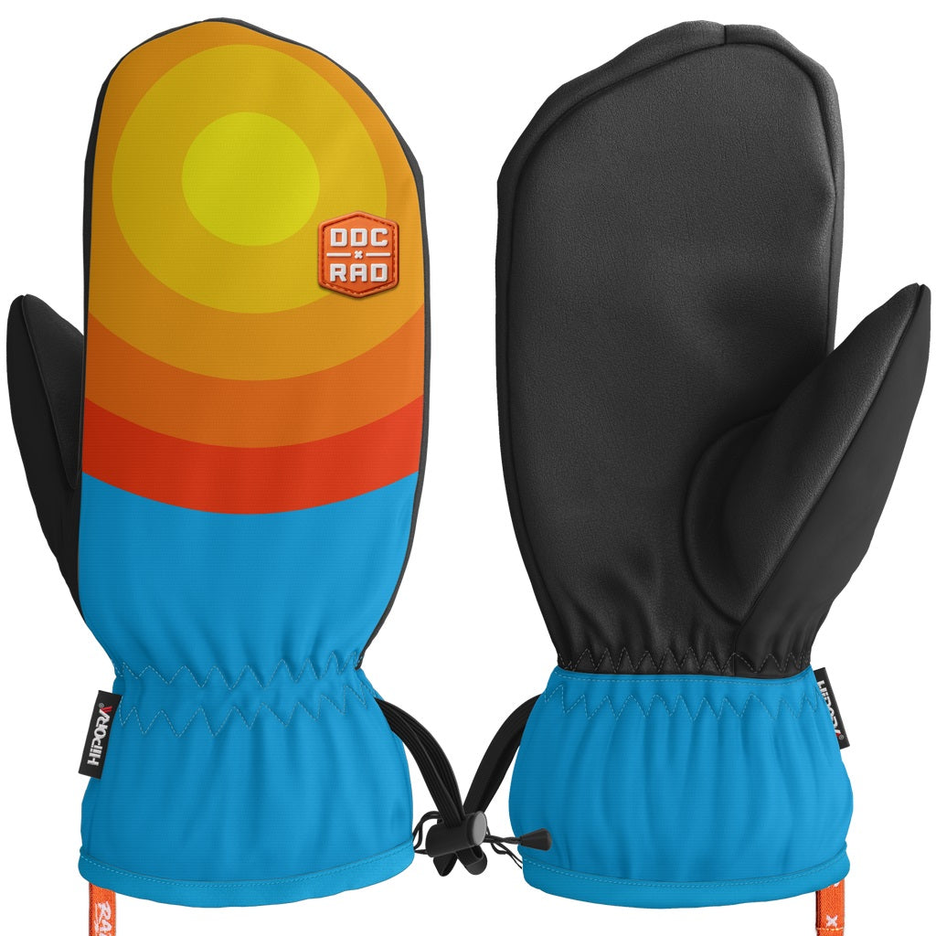 Rad Gloves Draplin Squad Mitt Sunrays