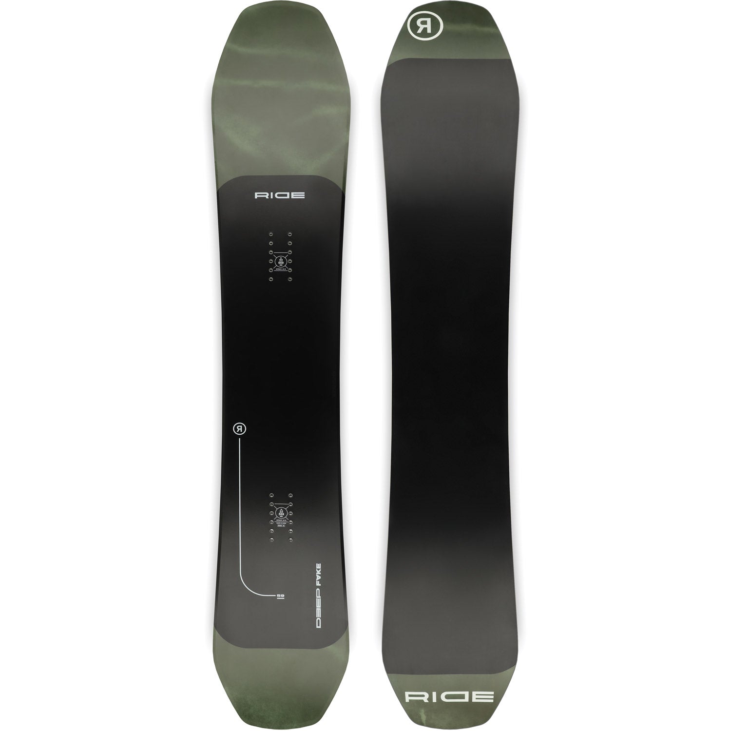 Ride Deep Fake Snowboard 2025