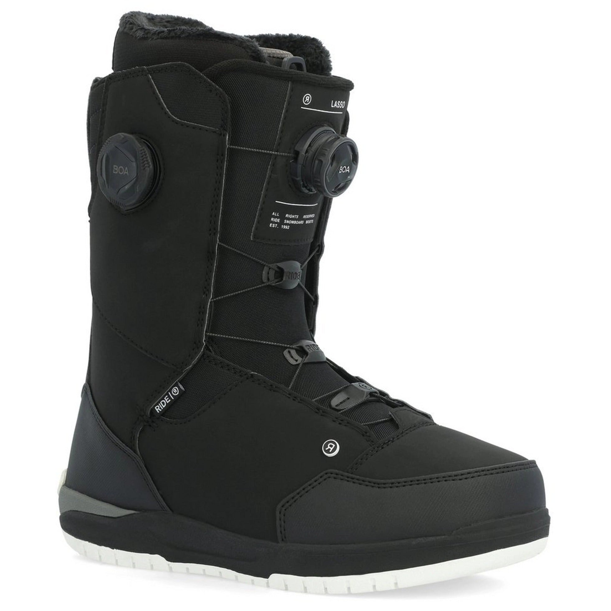 Ride Lasso Snowboard Boot 2024 Black