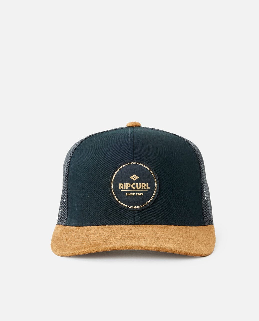 Ripcurl Routine Curve Trucker Black Tan