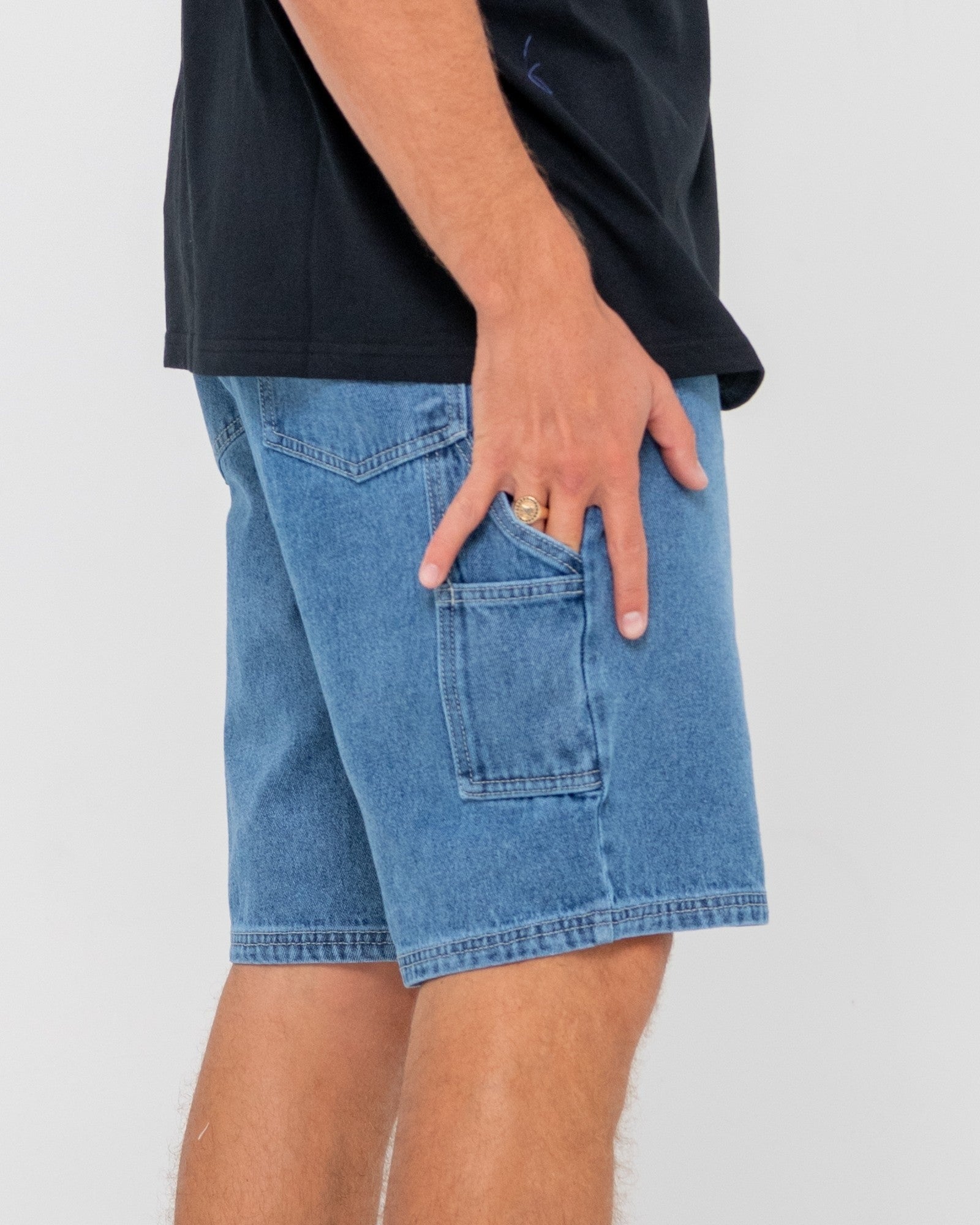 Dungaree Denim 20" Jort