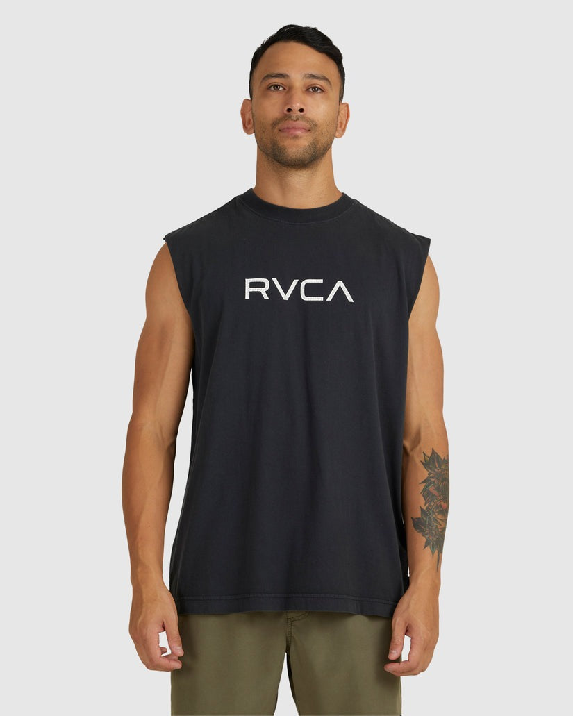 Big RVCA Washed Muscle