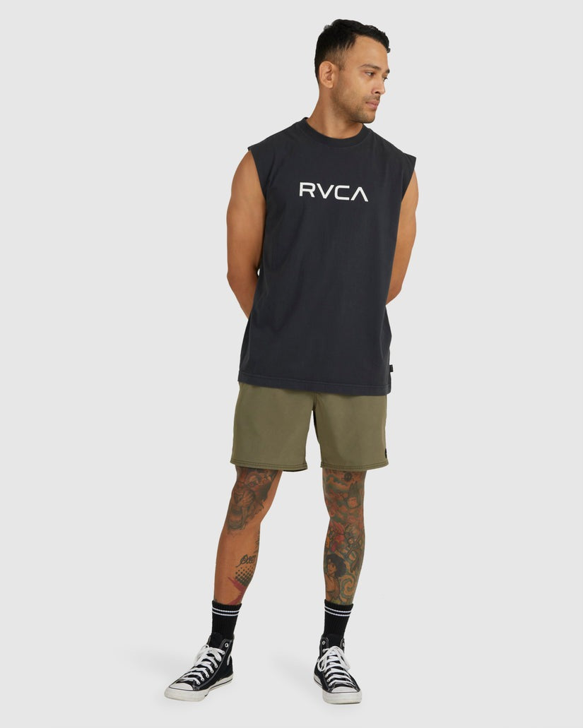 Big RVCA Washed Muscle