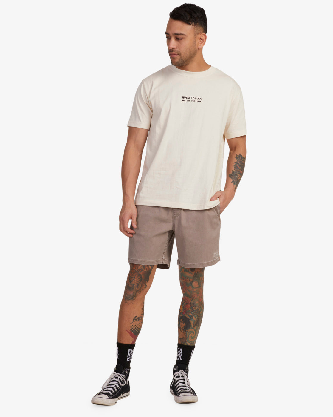 RVCA Escape Elastic Circa Iron