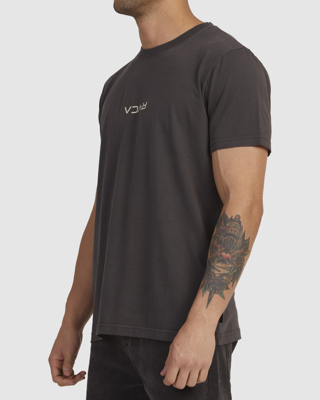 RVCA Mini Flipped Tee Washed Back