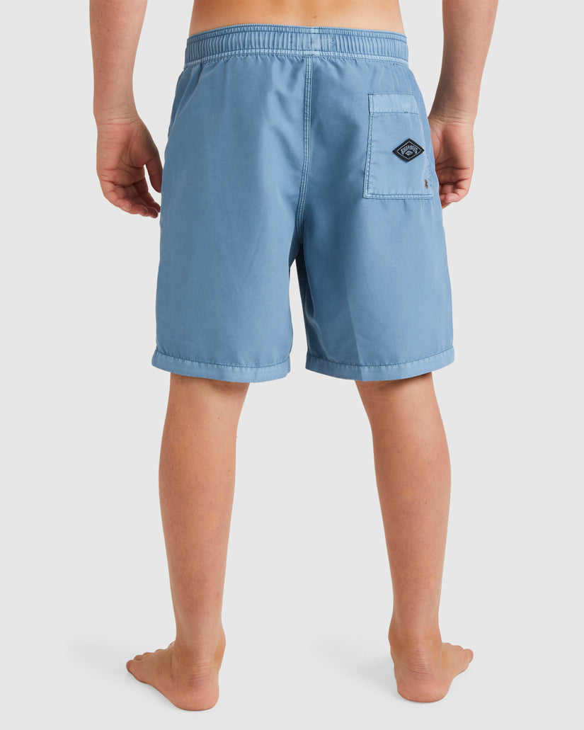 Boys 8-16 All Day Overdye Layback Boardshorts
