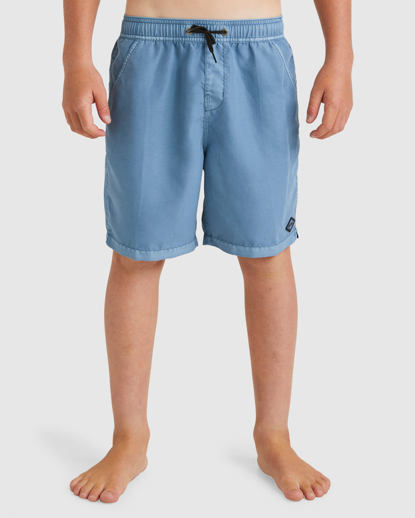 Boys 8-16 All Day Overdye Layback Boardshorts