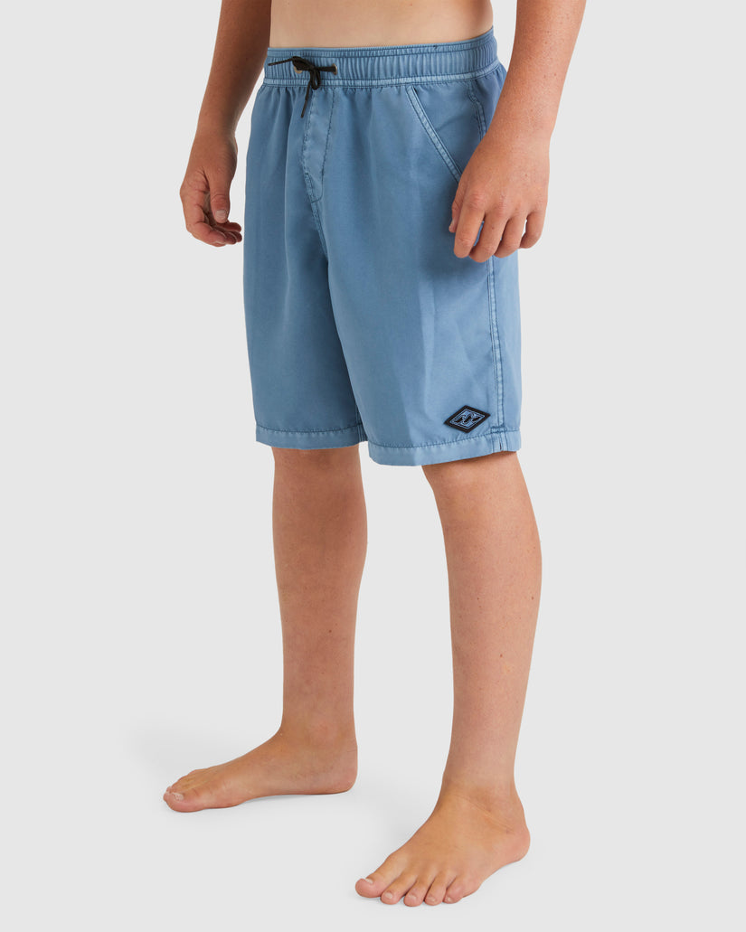 Boys 8-16 All Day Overdye Layback Boardshorts