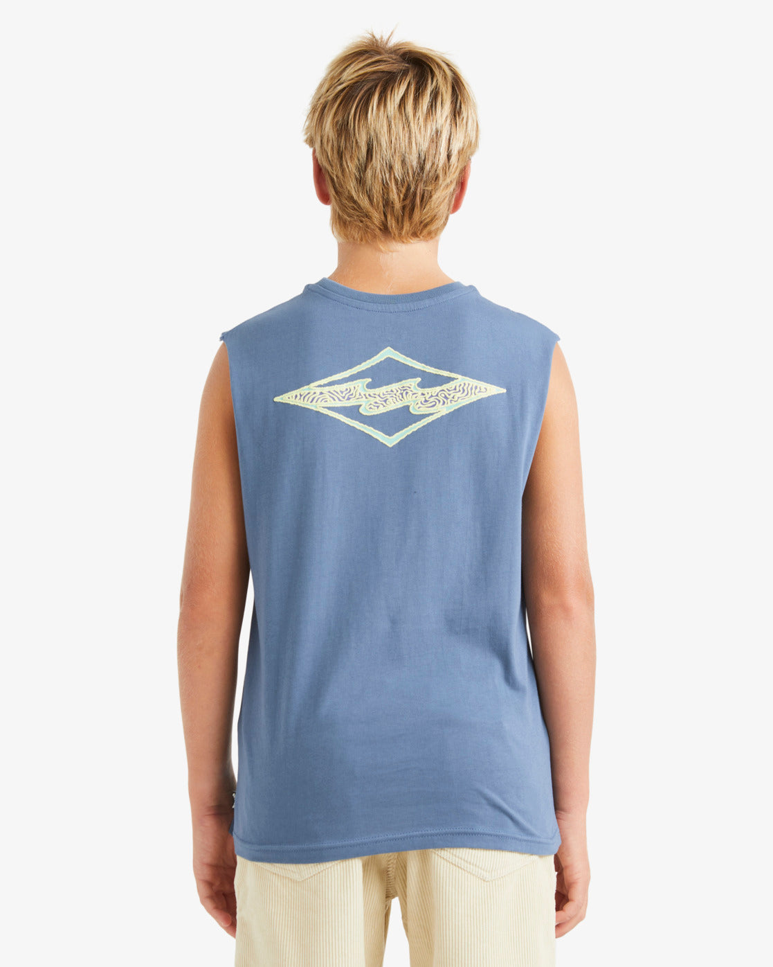 Boys 8-16 Crayon Wave Tank Top