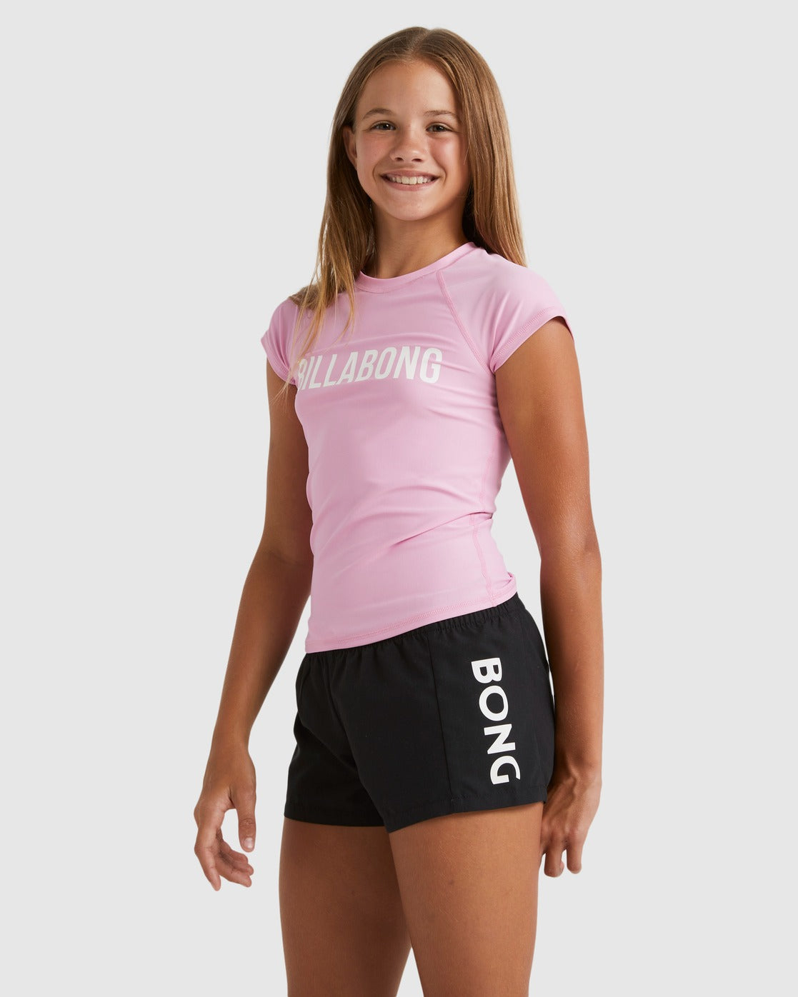 Girls 6-14 So Much Love Boardshorts