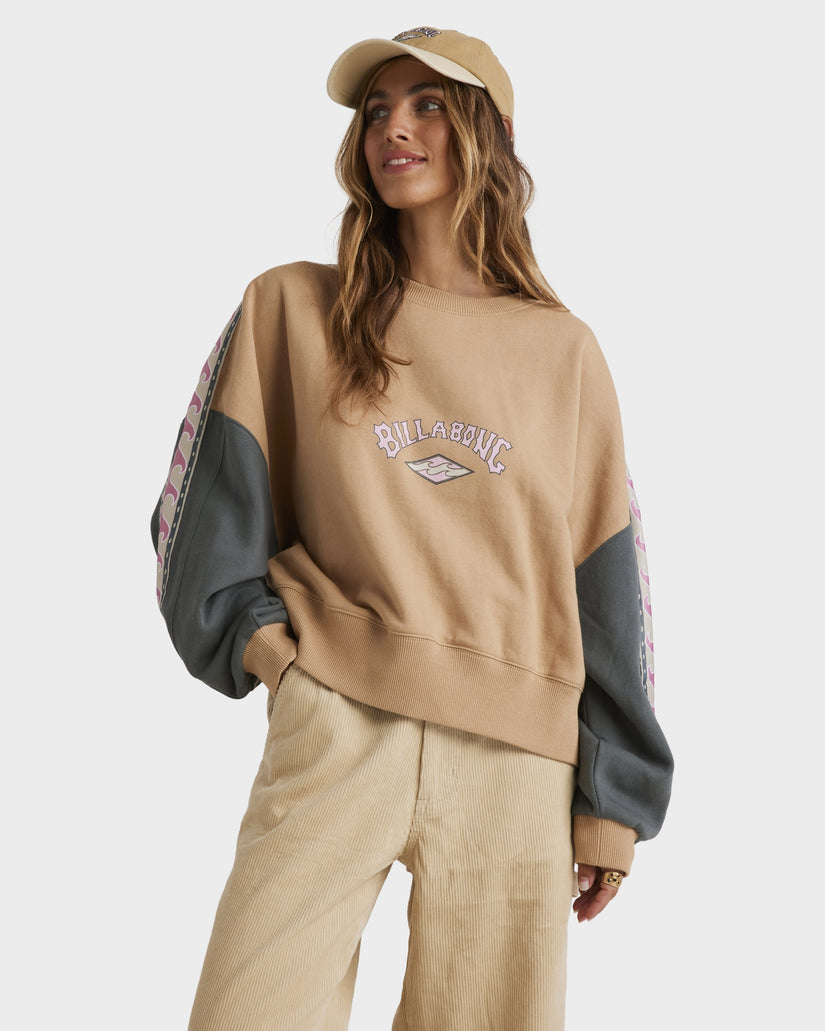 Womens The Way Back Crew Neck