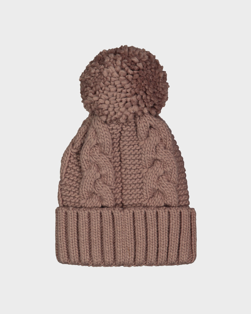 Womens Cozy Up Pom Beanie