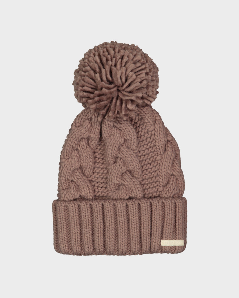 Womens Cozy Up Pom Beanie