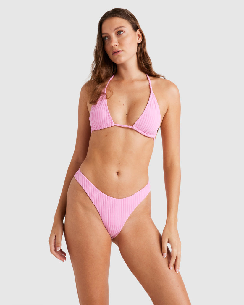 Terry Rib Remi Tri Bikini Top