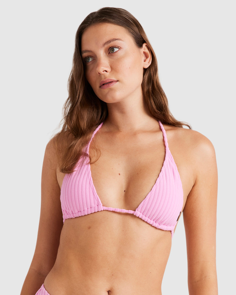 Terry Rib Remi Tri Bikini Top