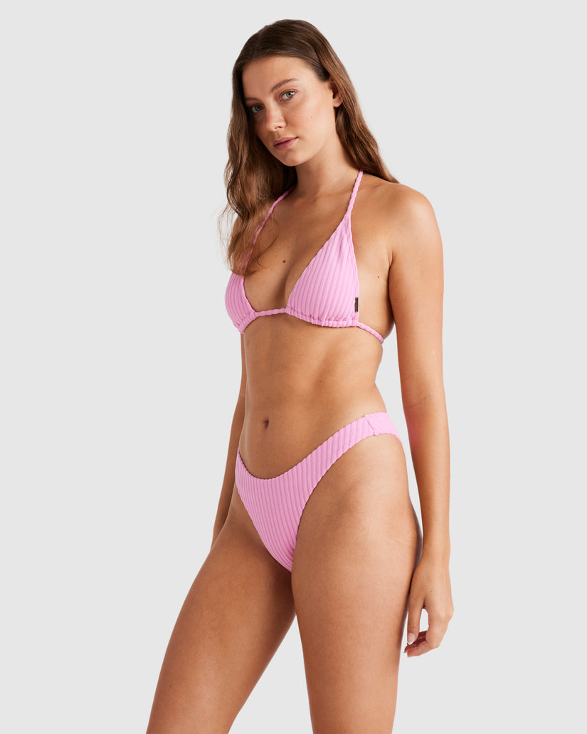 Terry Rib Remi Tri Bikini Top