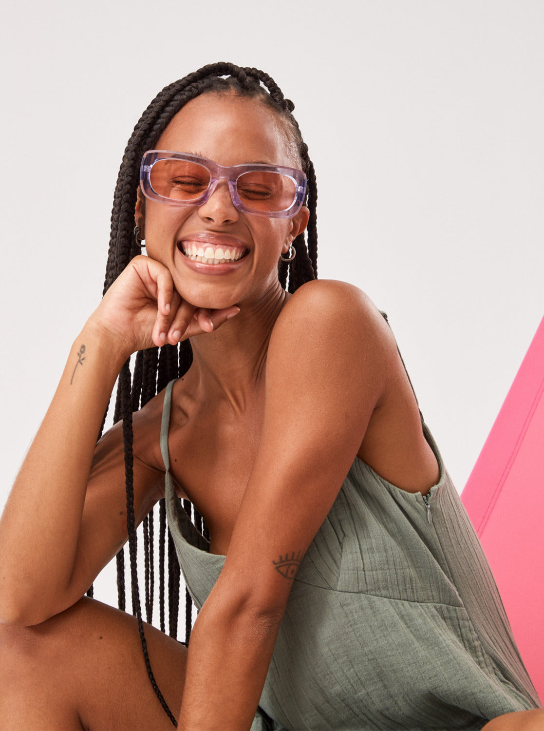 Womens Santorini Mini Slip Dress