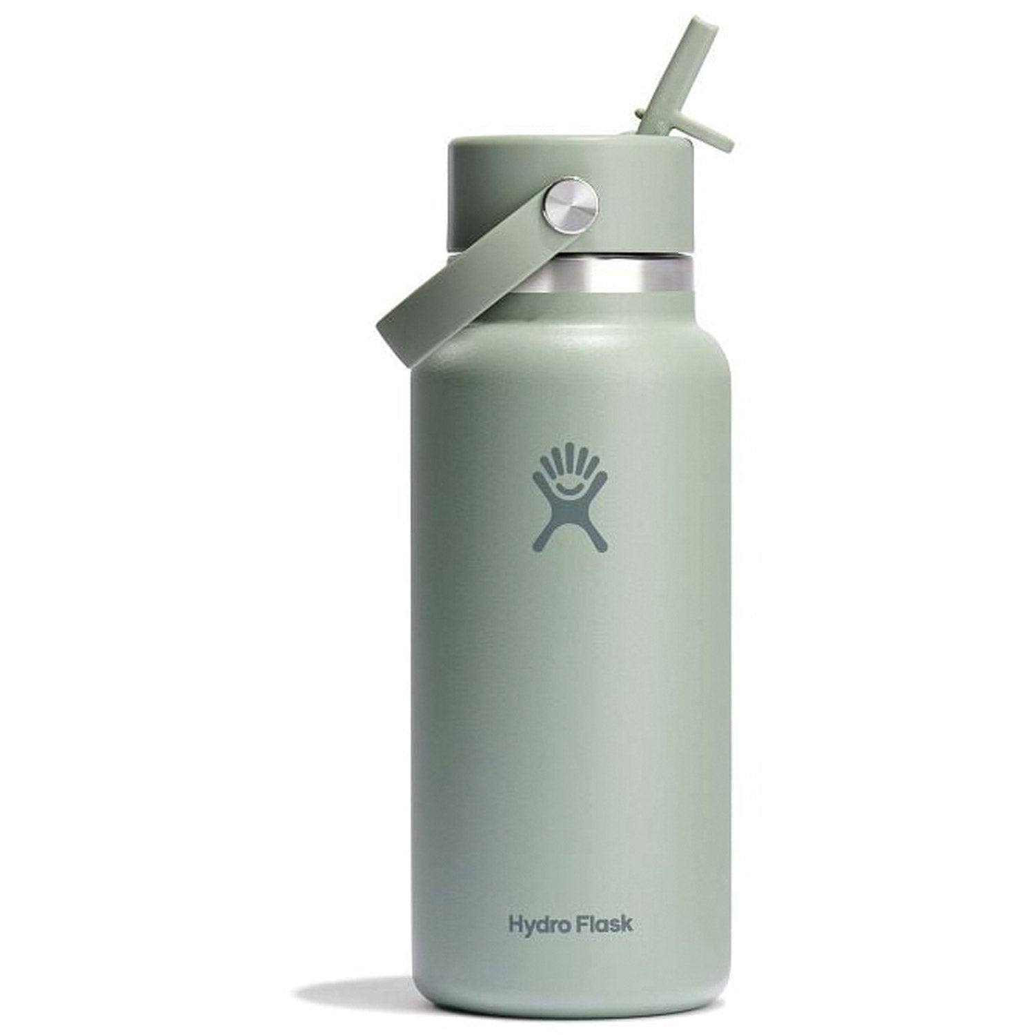 Hydration 32oz Wide Mouth Flex Straw Cap Insulated Water Bottle