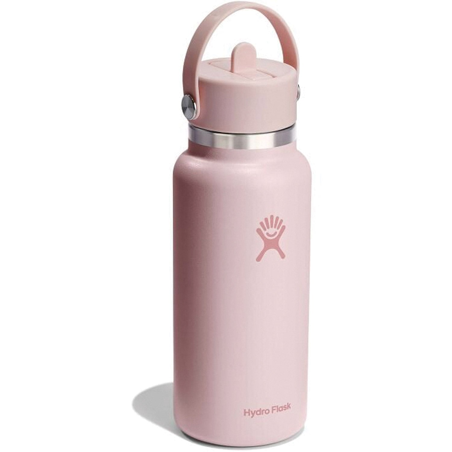 Hydration 32oz Wide Mouth Flex Straw Cap Insulated Water Bottle