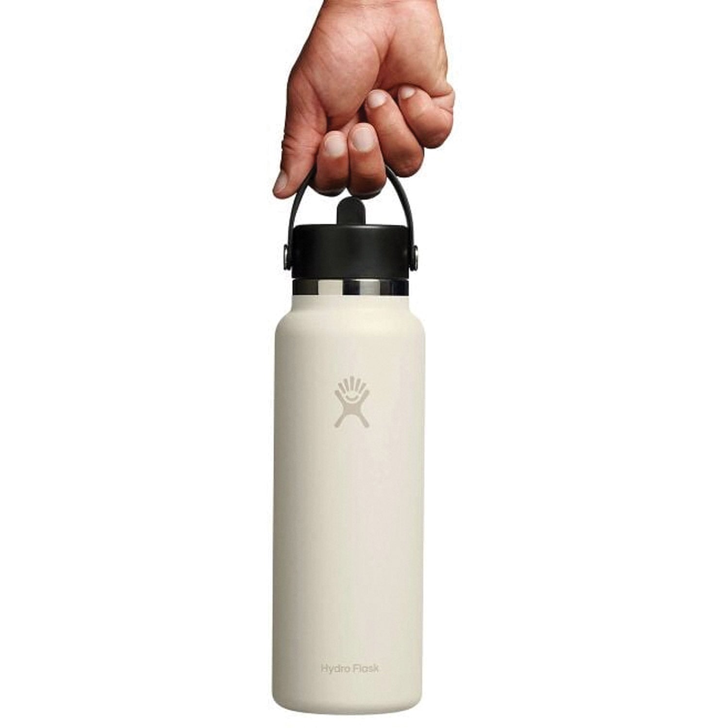 Hydration 40oz Wide Mouth Flex Straw Cap Insulated Water Bottle