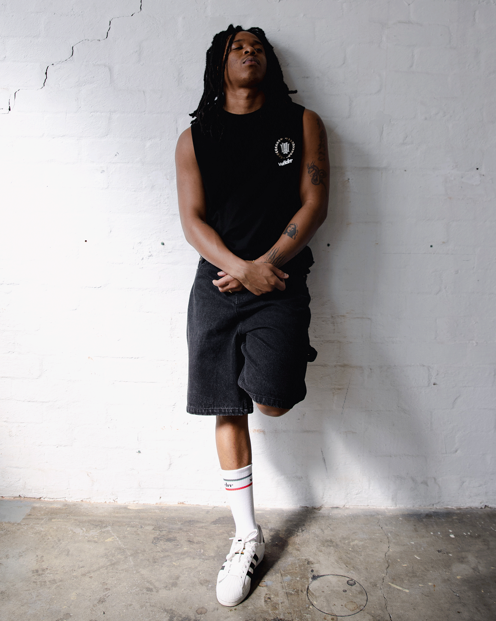 Emperor Muscle Top - Black