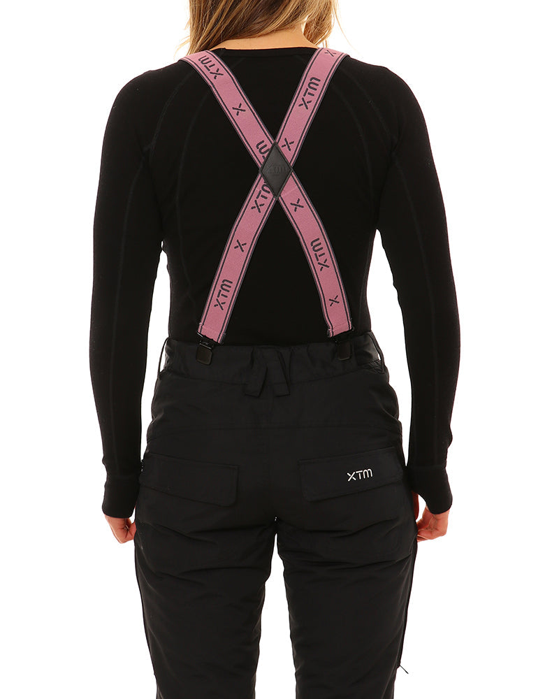 XTM BRACES SUSPENDERS BLUSH