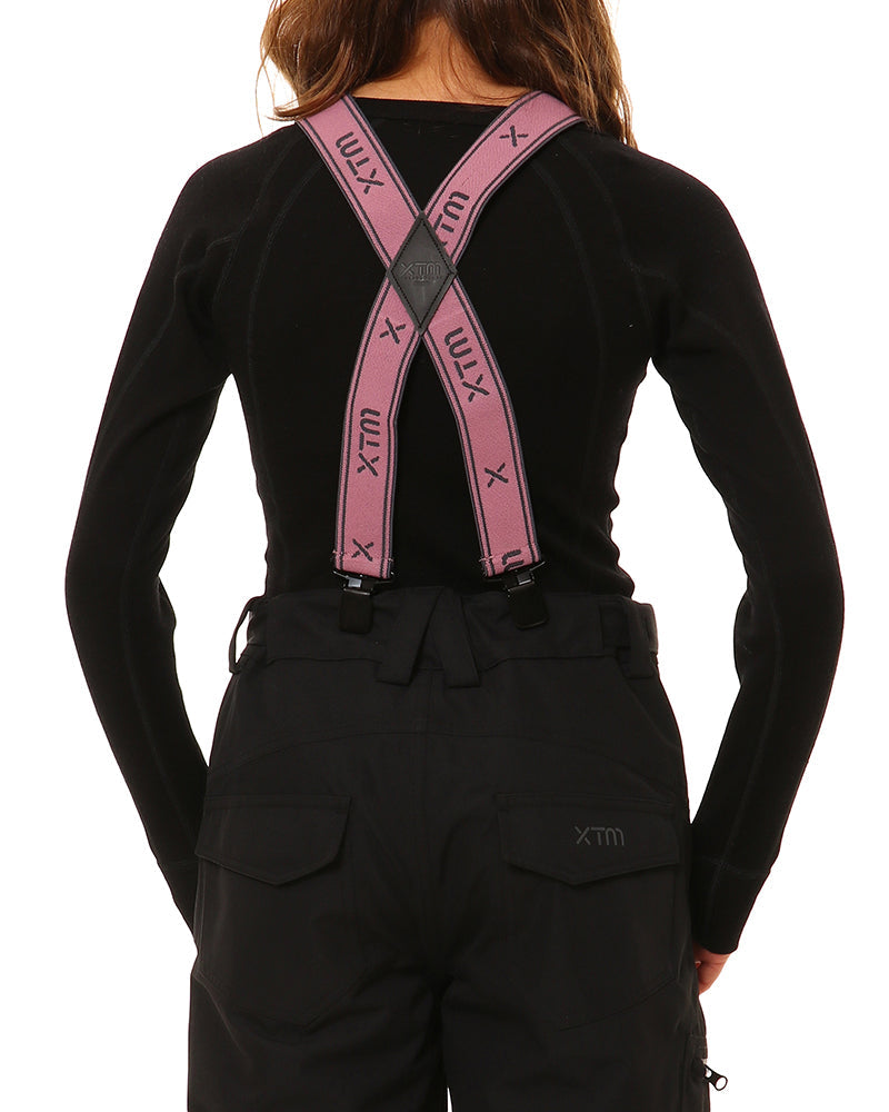 XTM KIDS BRACES SUSPENDERS BLUSH