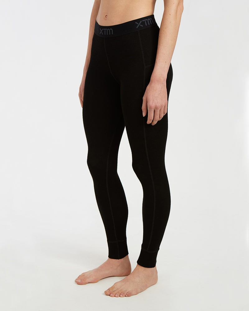 XTM LADIES MERINO WOOL THERMAL PANT BLACK