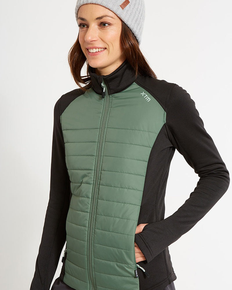 XTM SIDE COUNTRY LADIES JACKET SPRUCE GREEN