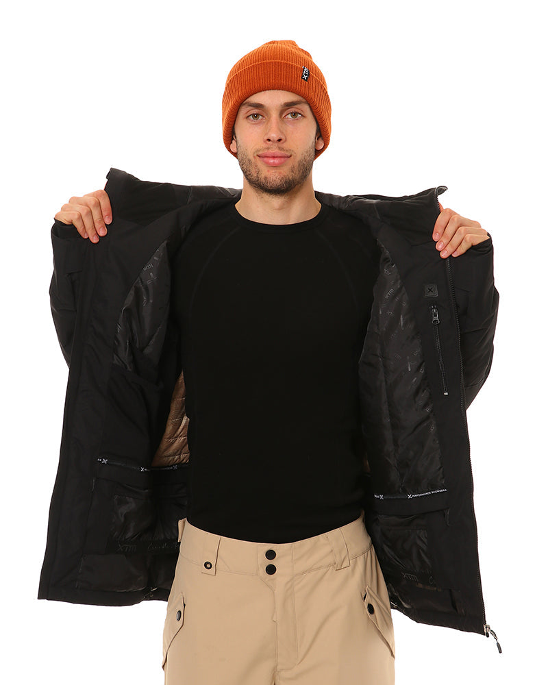 XTM Titanium III Men's Snow Jacket Black